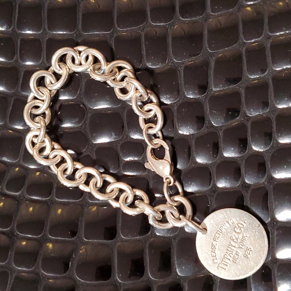 Tiffany & Co round charm bracelet